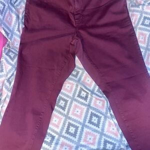 Ava & Viv Purple Skinny Jeans Sleek Fit